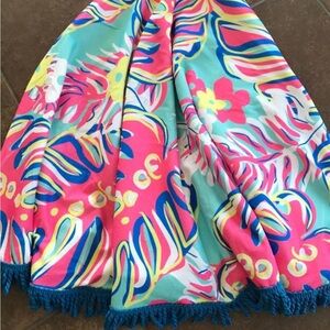 Simply Southern round 62” beach towel